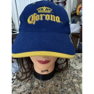 Corona Extra Baseball Cap Hat Blue Strap Back Calhoun Sportswear